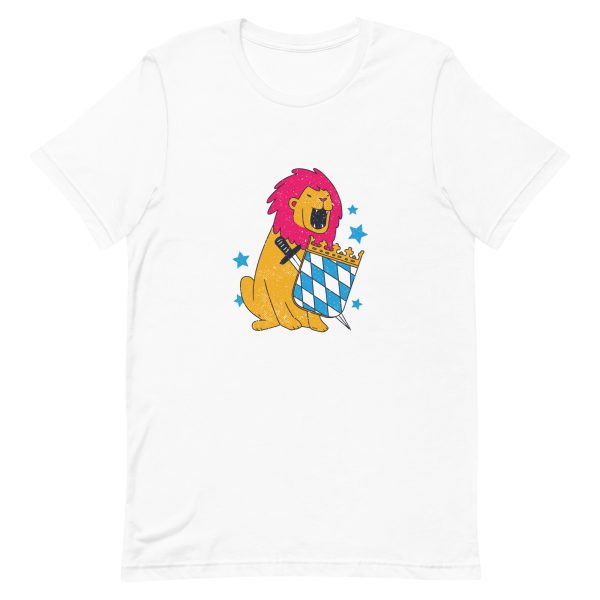 unisex-staple-t-shirt-white-front-6a1af622a2784.jpg Bayern German T-Shirt