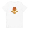 unisex-staple-t-shirt-white-front-6a1b005901a5c.jpg Yoga Lion T-Shirt