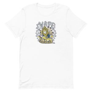 unisex-staple-t-shirt-white-front-6a1b0281a1a7b.jpg Vape Lion T-Shirt