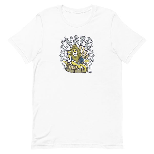 unisex-staple-t-shirt-white-front-6a1b0281a1a7b.jpg Vape Lion T-Shirt