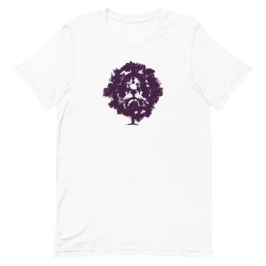 unisex-staple-t-shirt-white-front-6a1b02cb0d198.jpg Lion Tree T-Shirt