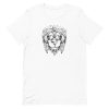 unisex-staple-t-shirt-white-front-6a1bb92730a8e.jpg Rasta Lion T-Shirt
