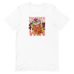 unisex-staple-t-shirt-white-front-6a1bbc3426237.jpg Chinese Lion T-Shirt