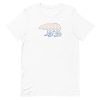unisex-staple-t-shirt-white-front-6a1bc6bfd12fd.jpg Hexagon Polar Bear T-Shirt