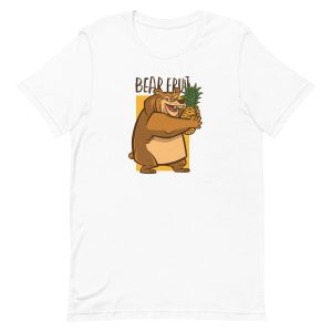 unisex-staple-t-shirt-white-front-6a1bd44906112.jpg Bear Fruit T-Shirt