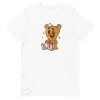 unisex-staple-t-shirt-white-front-6a1bde7b00fd9.jpg Cute Teddy Bear T-Shirt