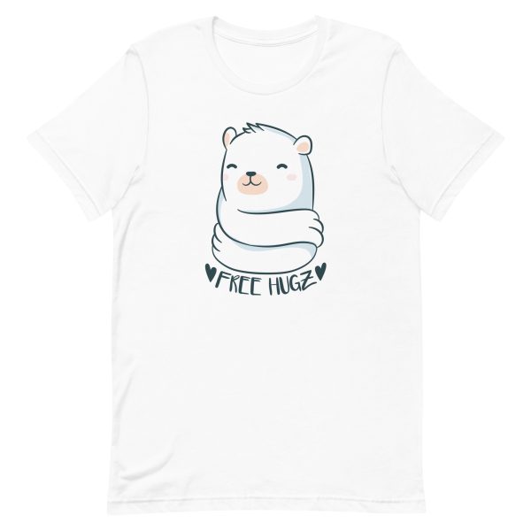 unisex-staple-t-shirt-white-front-6a1be0325bb57.jpg Bear Hug T-Shirt