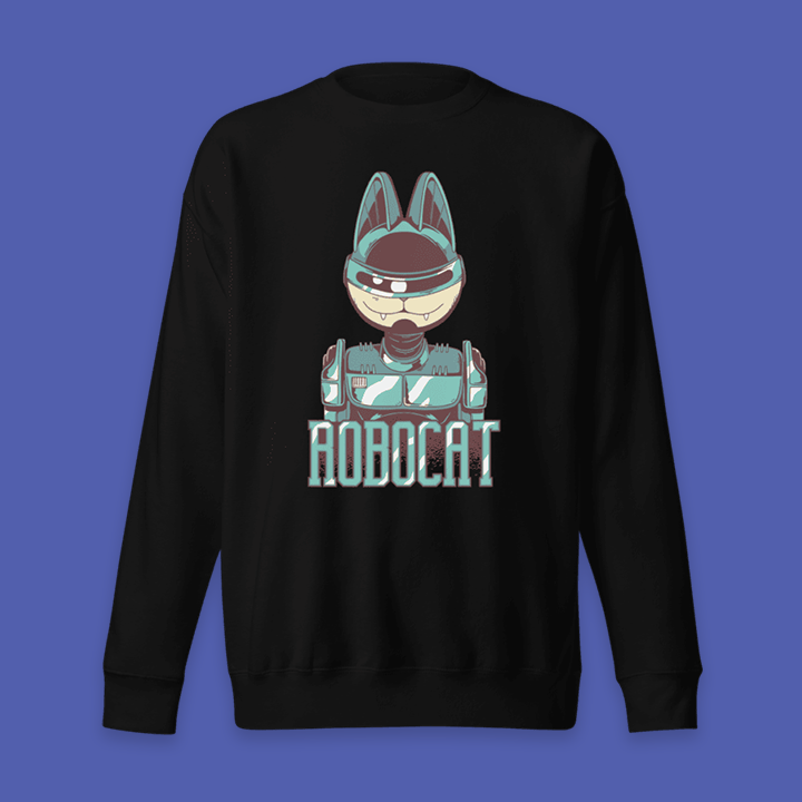 cat-sweatshirt Americat Sweatshirt