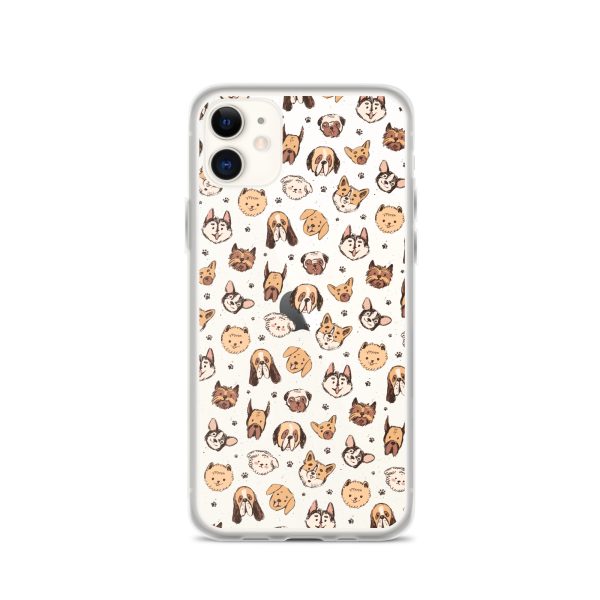 clear-case-for-iphone-iphone-11-case-on-phone-6a1d69cd64f3e.jpg Cute Dog Breeds iPhone Clear Case