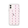 Pink Poodle iPhone Clear Case