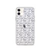Simple Cat Outlines iPhone Clear Case