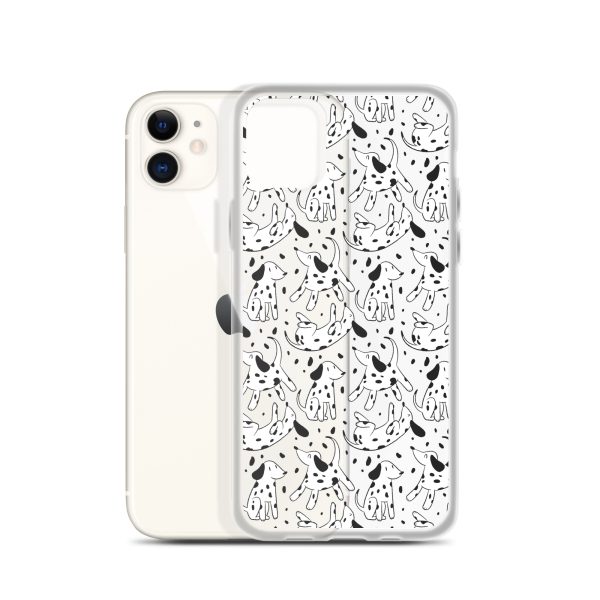 clear-case-for-iphone-iphone-11-case-with-phone-6a1d69ff6df24.jpg Dalmatian Dog iPhone Clear Case