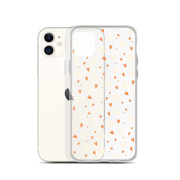 clear-case-for-iphone-iphone-11-case-with-phone-6a1d6a91cf0e1.jpg Paws Prints Hearts iPhone Clear Case