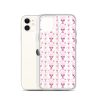 Pink Poodle iPhone Clear Case
