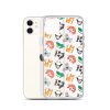Cute Cartoon Animals iPhone Clear Case