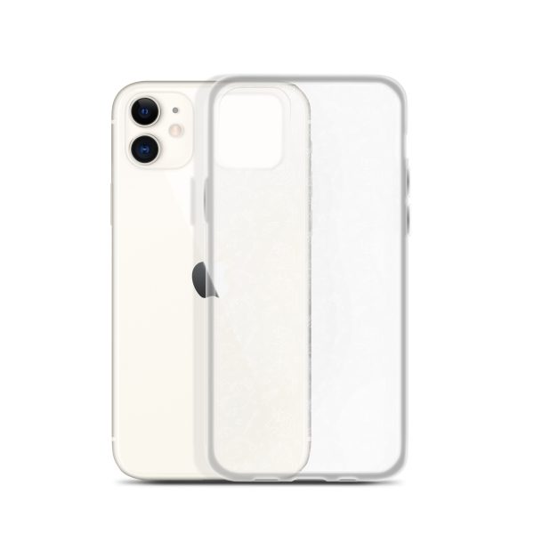 Unicorn Outline Drawing iPhone Clear Case