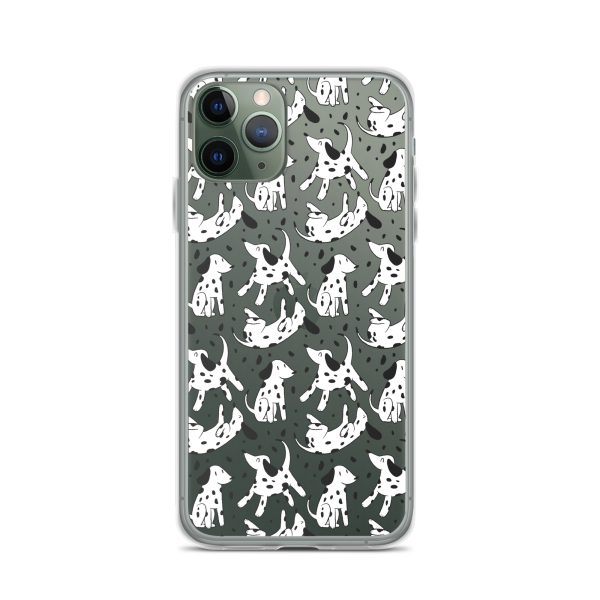 clear-case-for-iphone-iphone-11-pro-case-on-phone-6a1d69ff6ddd3.jpg Dalmatian Dog iPhone Clear Case