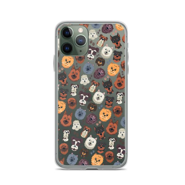 clear-case-for-iphone-iphone-11-pro-case-on-phone-6a1d6a365eef9.jpg Dog Heads iPhone Clear Case