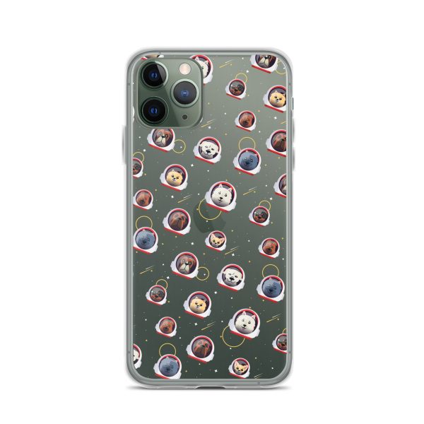 clear-case-for-iphone-iphone-11-pro-case-on-phone-6a1d6c50f2045.jpg Space Dogs iPhone Clear Case