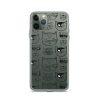 Cartoonish Cat iPhone Clear Case