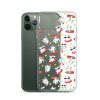 Cat Surfing iPhone Clear Case