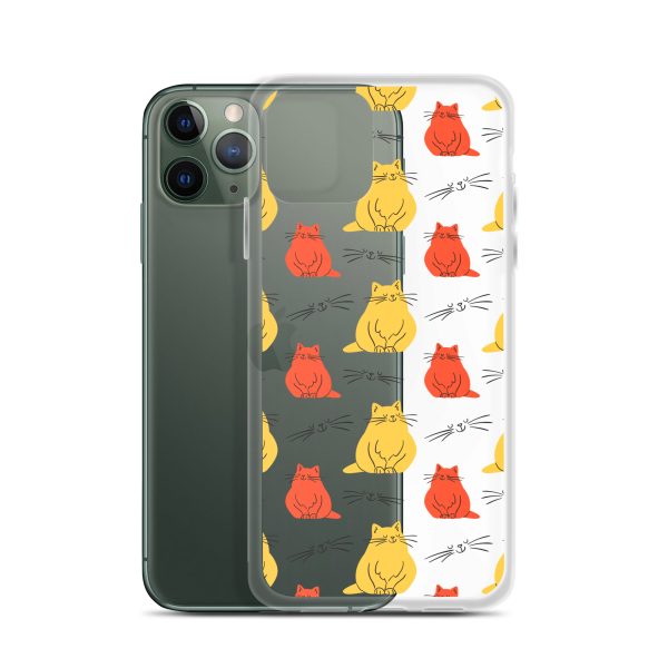 clear-case-for-iphone-iphone-11-pro-case-with-phone-6a1d70b949911-1.jpg Abstract Colorful Cats iPhone Clear Case