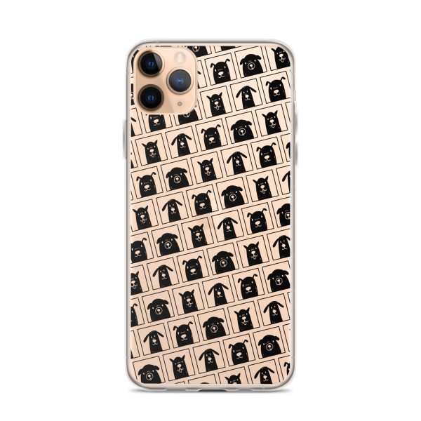 clear-case-for-iphone-iphone-11-pro-max-case-on-phone-6a1d68fd224fc.jpg Black Dogs iPhone Clear Case