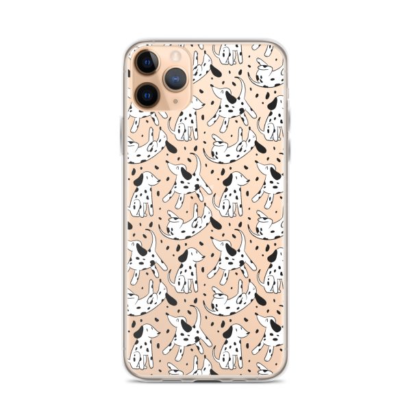 clear-case-for-iphone-iphone-11-pro-max-case-on-phone-6a1d69ff6dcb9.jpg Dalmatian Dog iPhone Clear Case