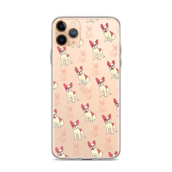 clear-case-for-iphone-iphone-11-pro-max-case-on-phone-6a1d6c79a175b.jpg French Bulldog iPhone Clear Case