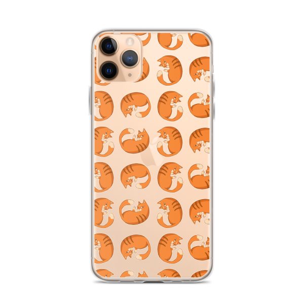 clear-case-for-iphone-iphone-11-pro-max-case-on-phone-6a1d6e143a3f4.jpg Orange Cat iPhone Clear Case