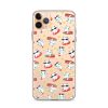 Cat Surfing iPhone Clear Case