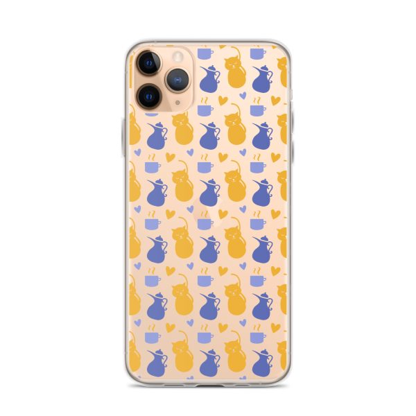 clear-case-for-iphone-iphone-11-pro-max-case-on-phone-6a1d6fec15984-1.jpg Tea and Cat iPhone Clear Case