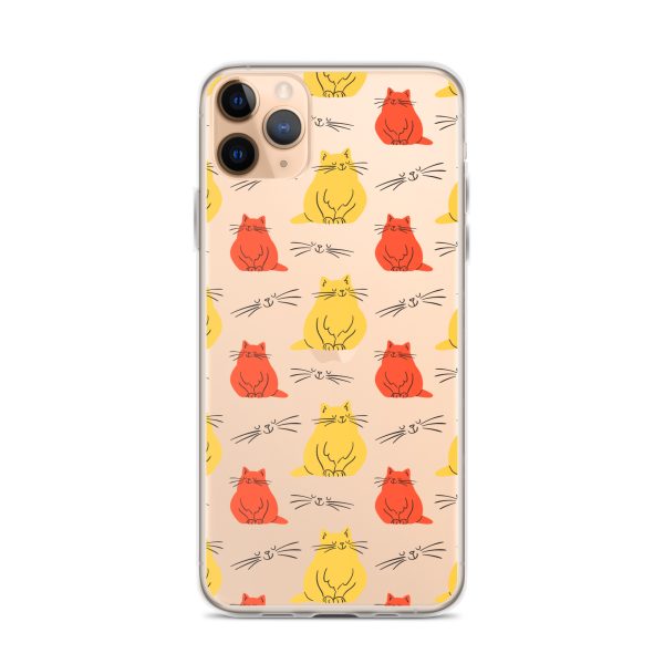 clear-case-for-iphone-iphone-11-pro-max-case-on-phone-6a1d70b949795-1.jpg Abstract Colorful Cats iPhone Clear Case