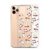 Cat Surfing iPhone Clear Case