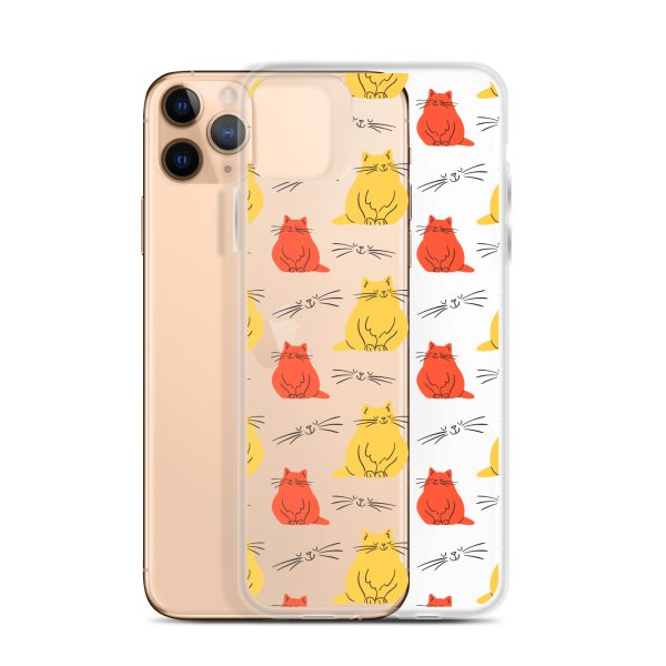 clear-case-for-iphone-iphone-11-pro-max-case-with-phone-6a1d70b949817-1.jpg Abstract Colorful Cats iPhone Clear Case