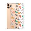 Cute Cartoon Animals iPhone Clear Case