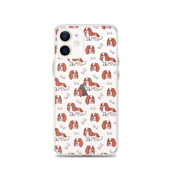 clear-case-for-iphone-iphone-12-case-on-phone-6a1d80d69ae13.jpg Cavalier Dog iPhone Clear Case