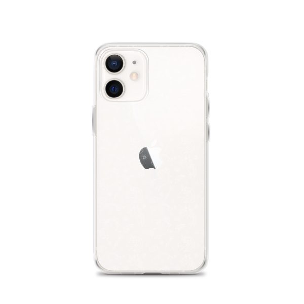 Unicorn Outline Drawing iPhone Clear Case