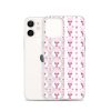 Pink Poodle iPhone Clear Case