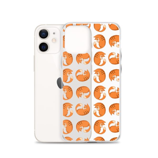 clear-case-for-iphone-iphone-12-case-with-phone-6a1d6e143a9b7.jpg Orange Cat iPhone Clear Case