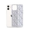 Simple Cat Outlines iPhone Clear Case