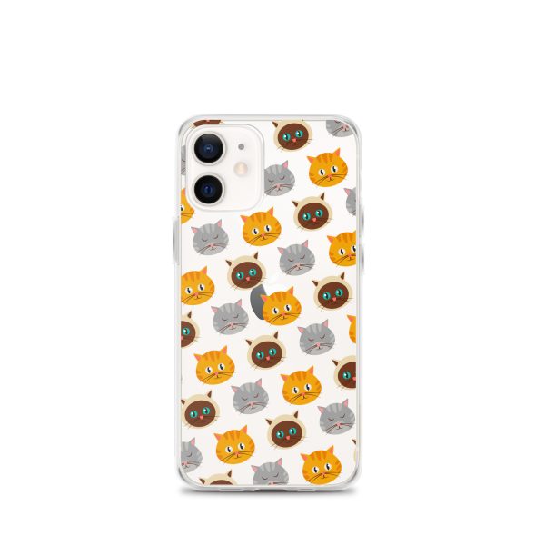 Cute Cats iPhone Clear Case