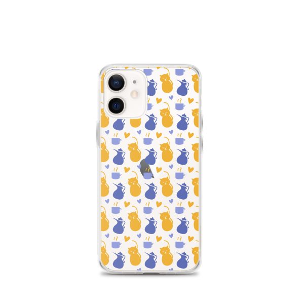 clear-case-for-iphone-iphone-12-mini-case-on-phone-6a1d6fec15cfe-1.jpg Tea and Cat iPhone Clear Case