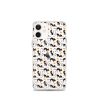 Halloween Seamless Cat iPhone Clear Case