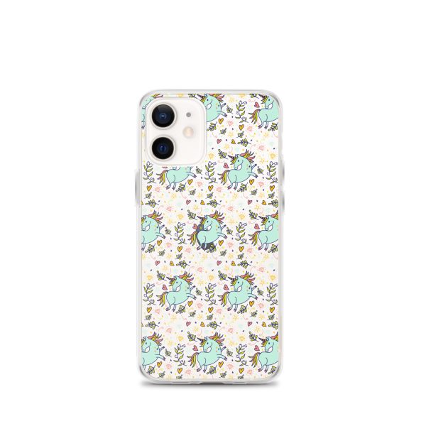 Hand-Drawn Unicorn iPhone Clear Case