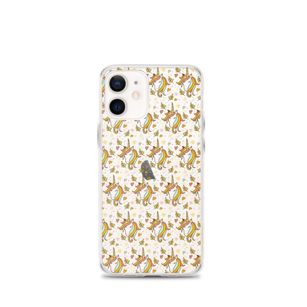 Unicorn Doodle iPhone Clear Case
