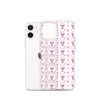Pink Poodle iPhone Clear Case