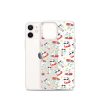 Cat Surfing iPhone Clear Case