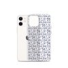 Simple Cat Outlines iPhone Clear Case