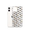Halloween Seamless Cat iPhone Clear Case